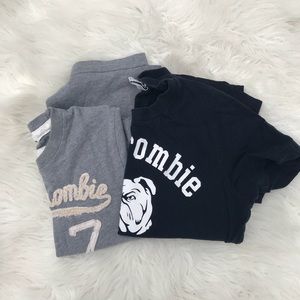 Boys Abercrombie kid Muscle Tee set of 2